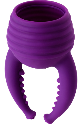 Eromantica Uma çok fonksiyonlu vibratör, silikon, mor, 20 cm