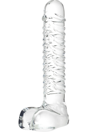 Sexus Glass, Cam Dildo, 21 cm