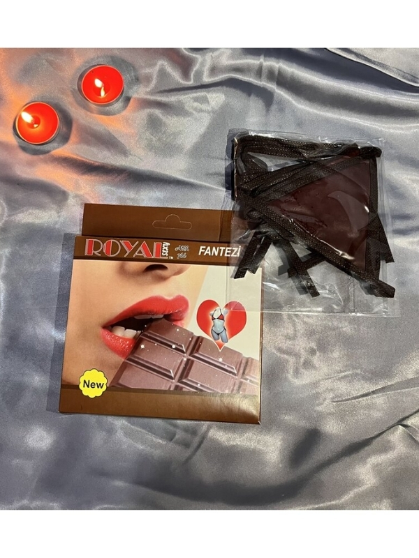 Royal Yenilebilir Tanga Sütyen Çikolata Aromalı - Görsel 2