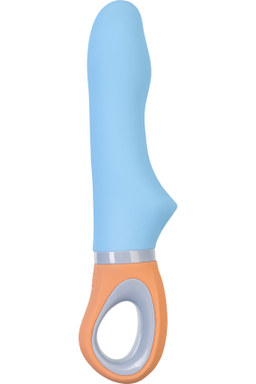 Flovetta Bluebell Silikon Titreşimli Vibratör – Mavi, 18,5 cm