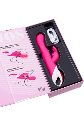 ELLY Isıtmalı Vibratör,  21,5 cm