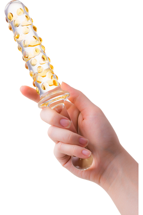 Double-Sided Glass Dildo, 25 cm