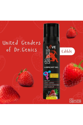 Dr Genics Lubrican Gel (Kayganlaştırıcı Jel) Çilek 100mg