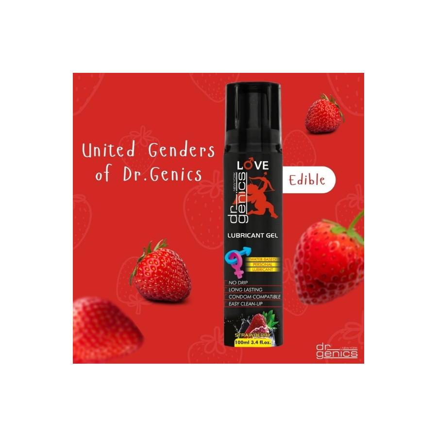 Dr Genics Lubrican Gel (Kayganlaştırıcı Jel) Çilek 100mg - Görsel 3