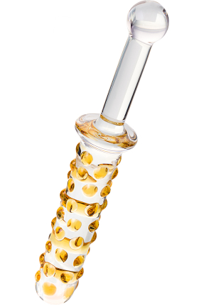 Double-Sided Glass Dildo, 25 cm