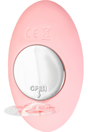 Eromantica 2'si 1 arada ZEFYR Mini Vibratör Silikon, pembe, 17,3 cm