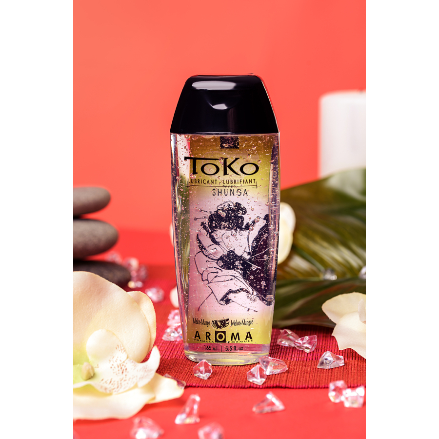Shunga Toko Aroma su bazlı kayganlaştırıcı, kavun ve mango, 165 ml - Görsel 7