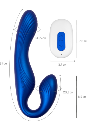 L’Eroina APP Ardee Strap-On – Uygulama ve Kumanda Kontrollü, 31 cm