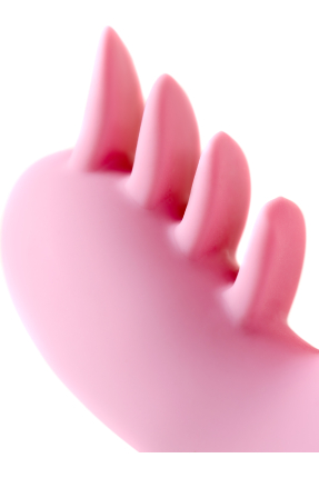 Eromantica Ornella'da 3'ü 1 arada masaj aleti, pembe, silikon, 21,5 cm