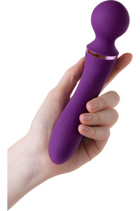 Eromantica Uma çok fonksiyonlu vibratör, silikon, mor, 20 cm