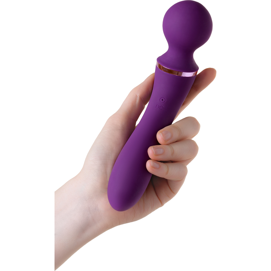 Eromantica Uma çok fonksiyonlu vibratör, silikon, mor, 20 cm