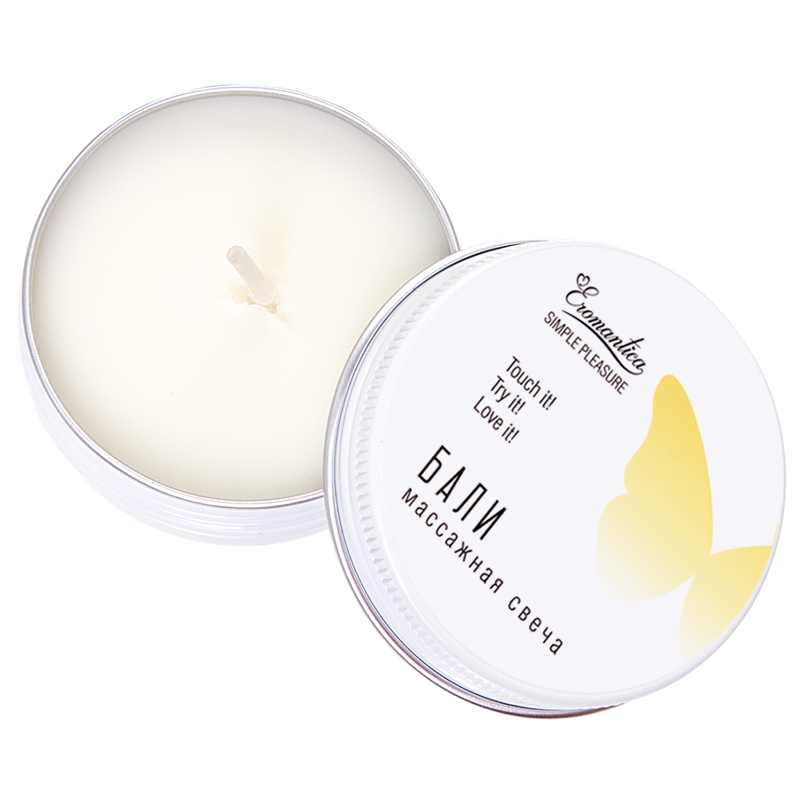 Eromantica "Bali" masaj mumu, 30 ml - Görsel 4