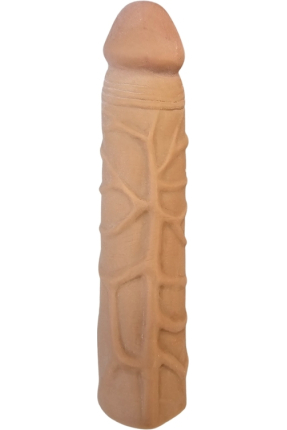 Gerçekçi Penis Kılıfı Et Dokusunda 17 cm