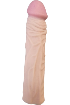Gerçekçi Penis Kılıfı Et Dokusunda 19 cm