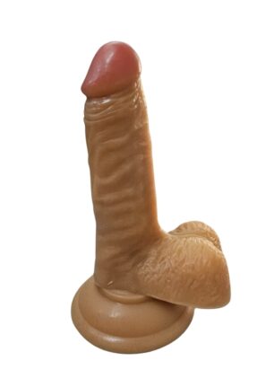 Gerçekçi Testisli Dildo 16.5 cm