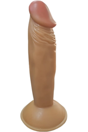 Gerçekçi Testissiz Dildo 18 cm