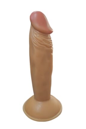 Gerçekçi Testissiz Dildo 18 cm