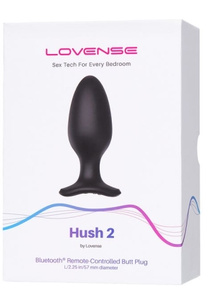 Lovense Hush 2 (L) Silicone Anal Plug