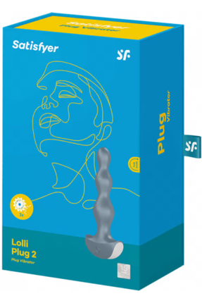 Satisfyer Lolli-Plug 2 grey Vibro Anal Plug, yeşil