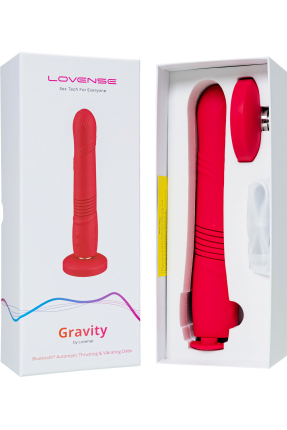 Lovense Gravity – Bluetooth Automatic Thrust & Vibration Dildo
