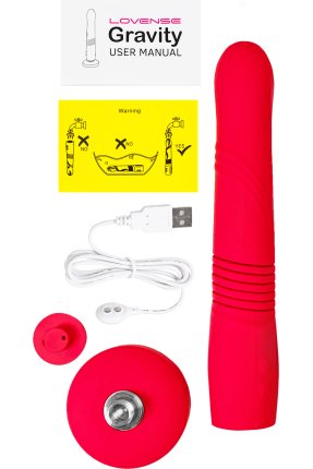 Lovense Gravity – Bluetooth Automatic Thrust & Vibration Dildo