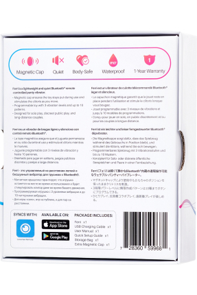 Lovense Ferri – Wearable Clitoral Vibrator with Magnetic Clip (App Controlled)