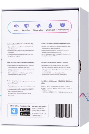 Lovense Hush 2 (L) Silicone Anal Plug