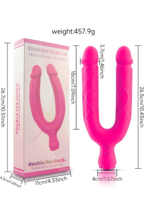 Anesidora Vibrating Double Modern Vibrator