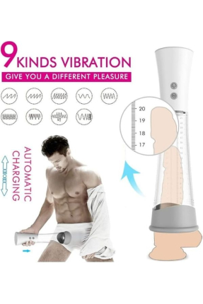 Cyber Penis Pump and Electric Vaginal Masturbator
