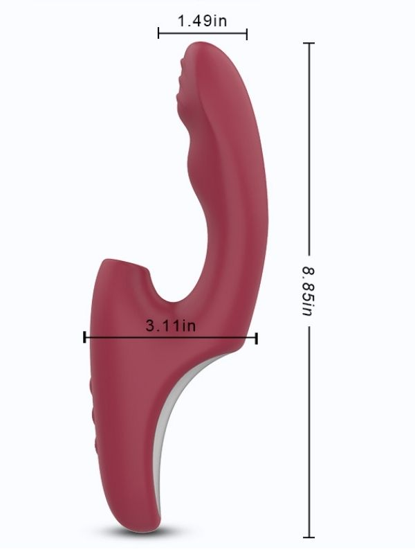 FoxShow Kissers G10 Şarjlı Akıllı Rabbit Vibratör - Görsel 2