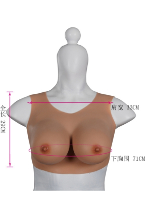 Wearable Silicone Breast 2.8 kg