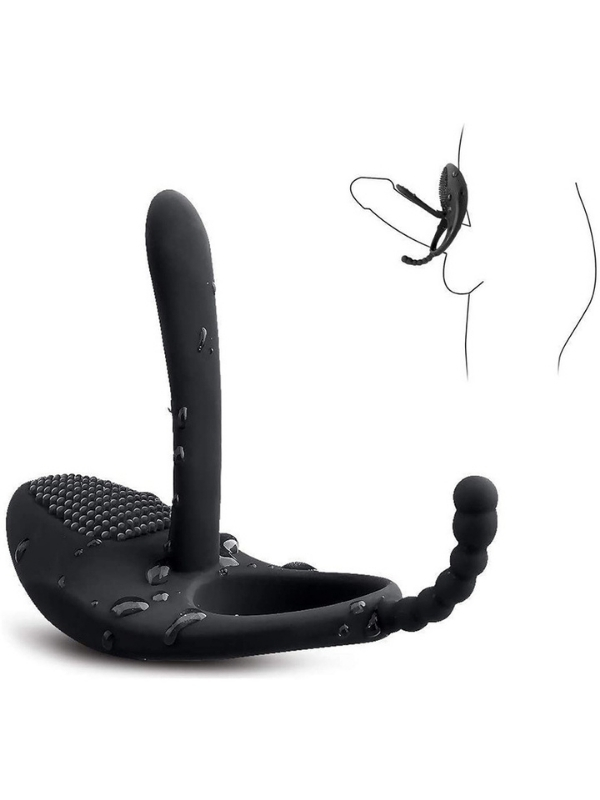 Love Glow Love Desire 3’ü 1 Arada Klitoris, Anal ve Vajinal Uyarıcı – Titreşimli - Görsel 2