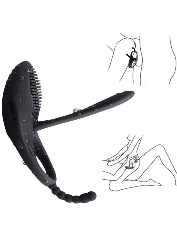 Love Glow Love Desire 3’ü 1 Arada Klitoris, Anal ve Vajinal Uyarıcı – Titreşimli - Görsel 3