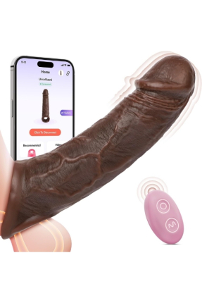 Telefon Kontrollü Titreşimli Penis Kılıfı