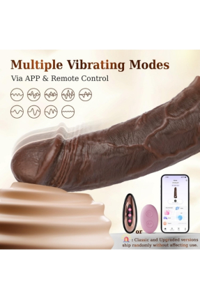 Phone-Controlled Vibrating Penis Sleeve