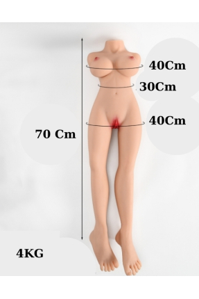 Half Body Masturbator 4 kg