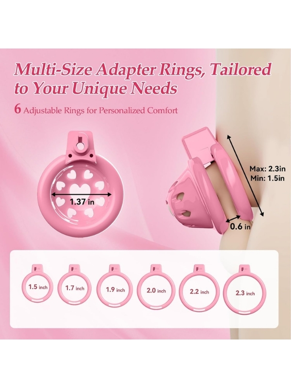 Yumuşak Kalp Desenli Silikon Erkek Penis Kafesi 2 Yumuşak Kalp Desenli Silikon Erkek Penis Kafesi - Görsel 2