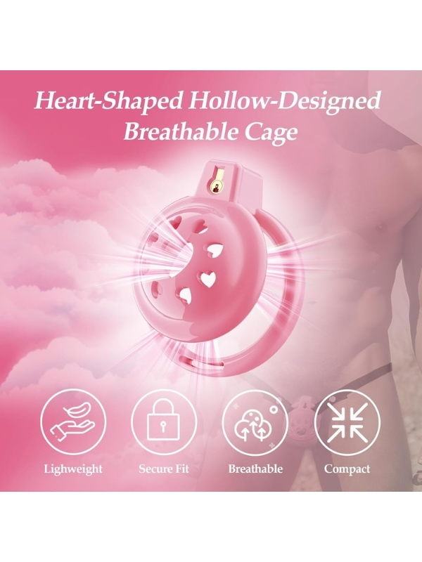 Yumuşak Kalp Desenli Silikon Erkek Penis Kafesi 5 Yumuşak Kalp Desenli Silikon Erkek Penis Kafesi - Görsel 5