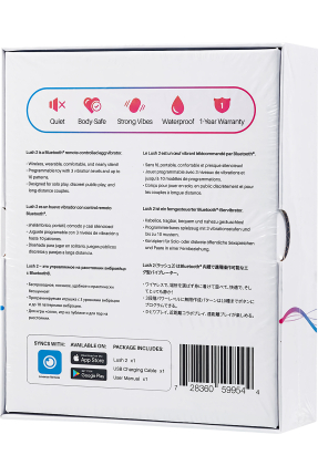 Lovense Lush 2 – App Controlled G-Spot Vibrator