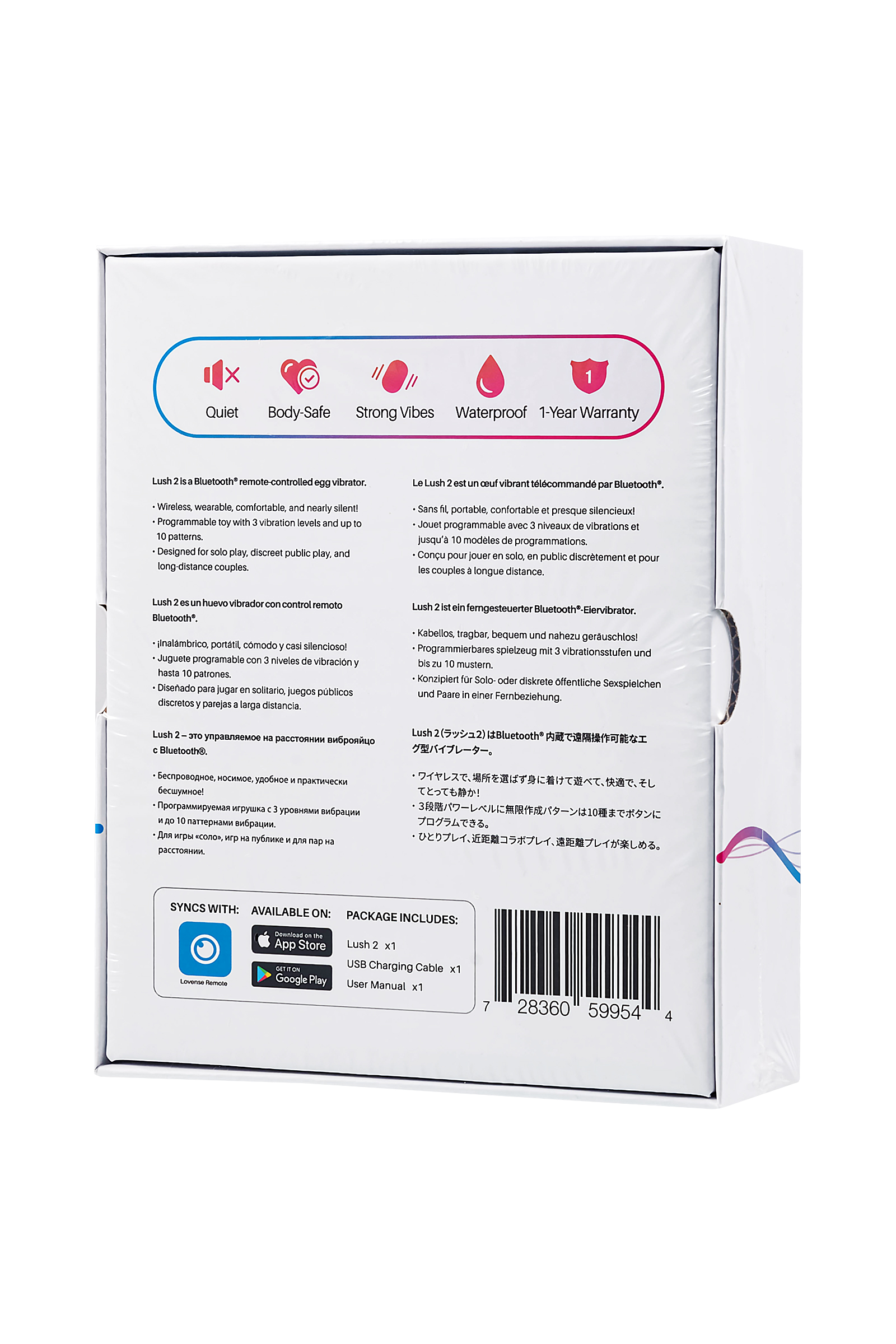 Lovense Lush 2 – App Kontrollü G‑Nokta Vibratörü - Görsel 9