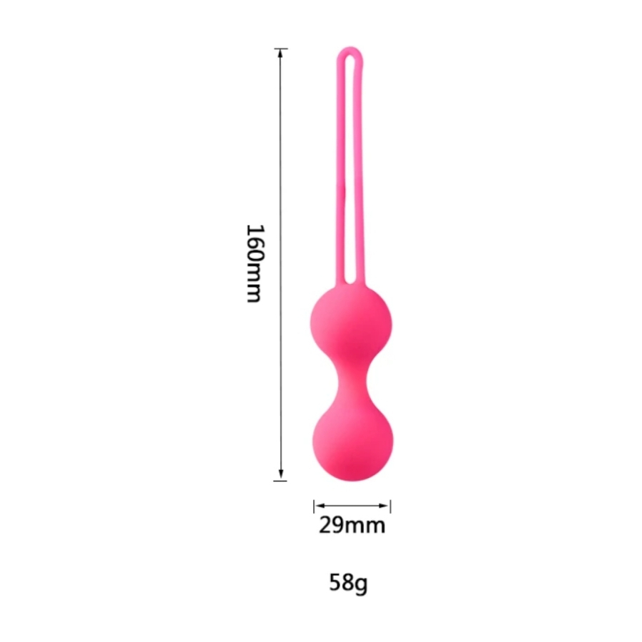Even Bolas Silicona Kegel Egzersiz Vajinal Topları - Görsel 2