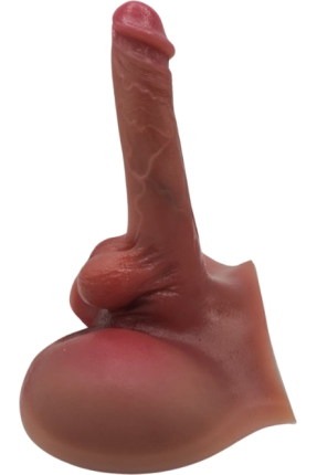 Gerçekçi Yarım Vücut Dildo Mastürbatör 19 CM