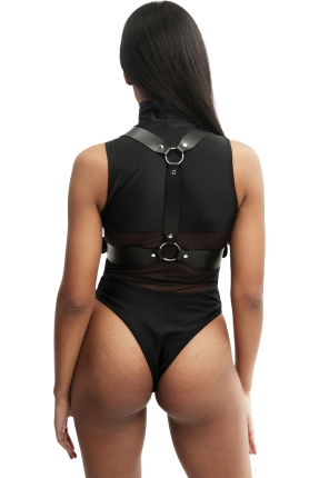 Hakiki Deri Body Harness