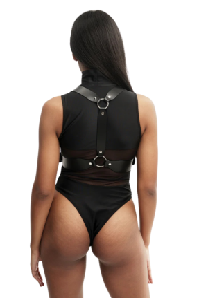 Genuine Leather Body Harness