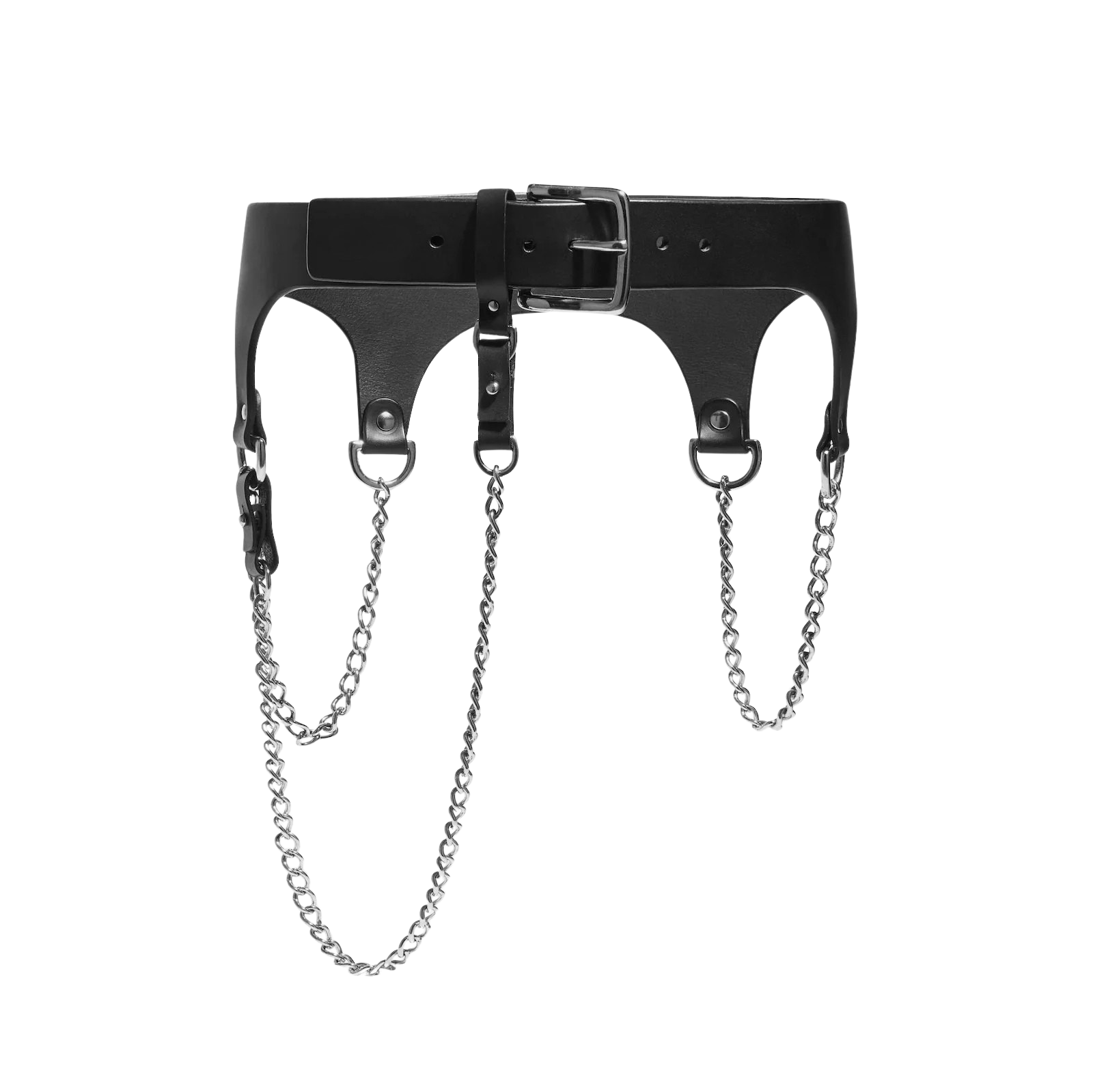 Hakiki Deri Zincirli Kemer