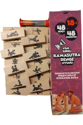 Kamasutra Denge Oyunu 48 Pozisyonlu Yetişkin Eğlence Oyunu