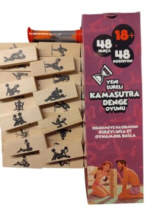 Kamasutra Denge Oyunu 48 Pozisyonlu Yetişkin Eğlence Oyunu görsel 1