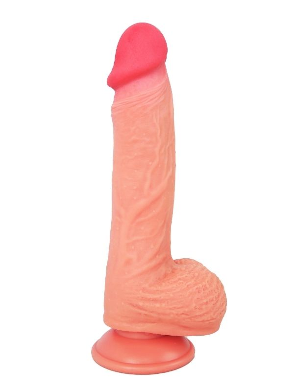 Ultra Gerçekçi 20 Cm Kıkırdaklı Dildo