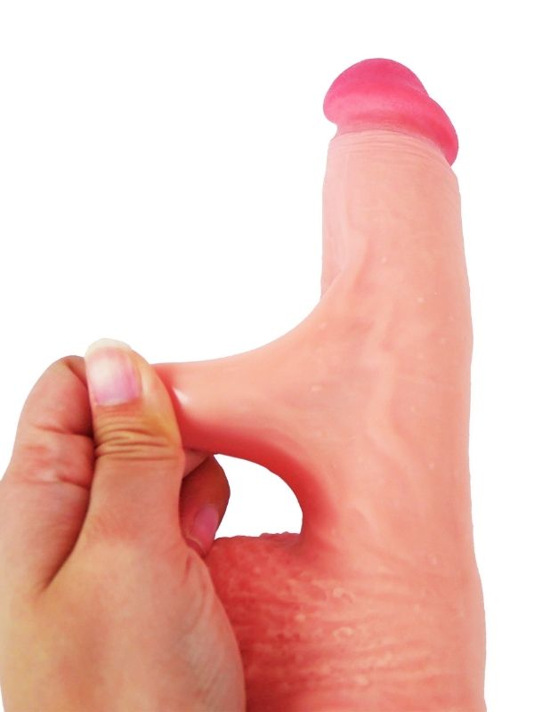 Ultra Gerçekçi 20 Cm Kıkırdaklı Dildo - Görsel 3