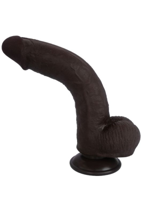 Ultra Gerçekçi 24 cm Brown Kıkırdaklı Dildo